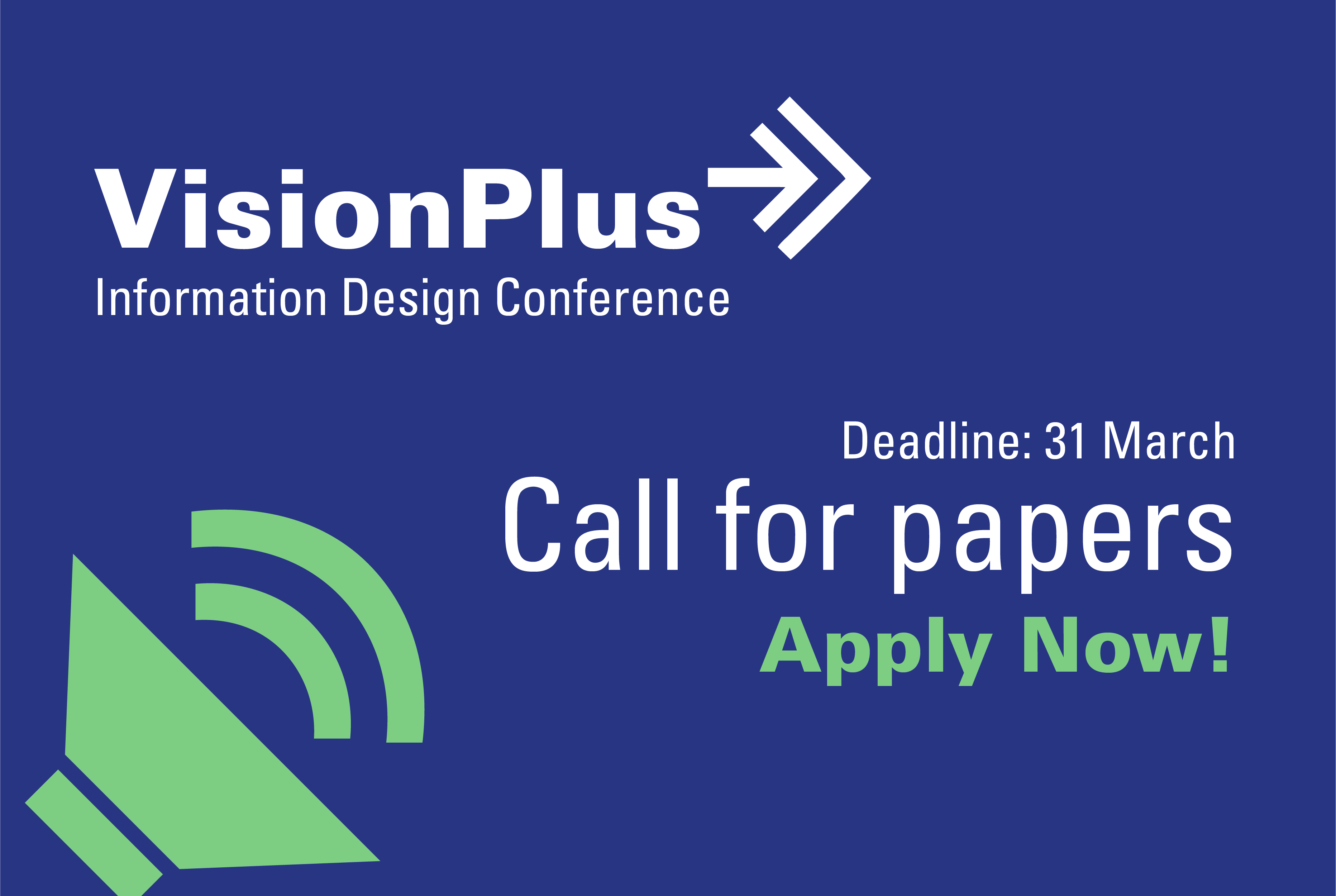 Call for papers open until 31 March: VisionPlus conference 2024